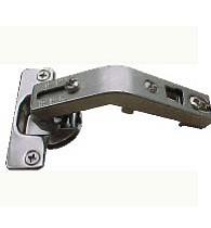 Corner door hinge 