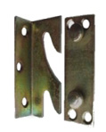 2 Hooks Brackts
Height= 80mm 