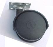 Castor With Plate Fitting 